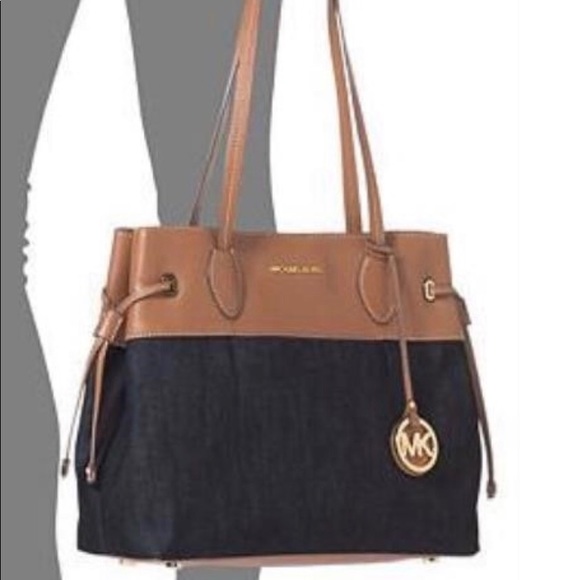 Michael Kors Marina Denim Bag 